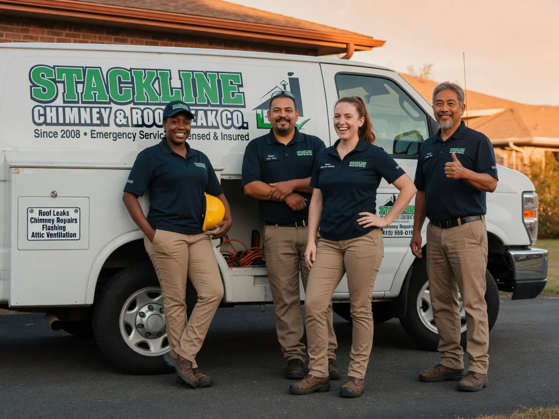 Chimney flashing repair company in Fairfield, FL
